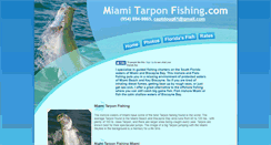 Desktop Screenshot of miamitarponfishing.com